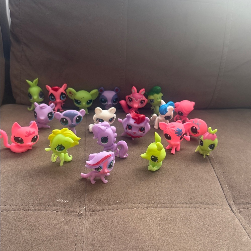 Colorful Animal Figurine Set